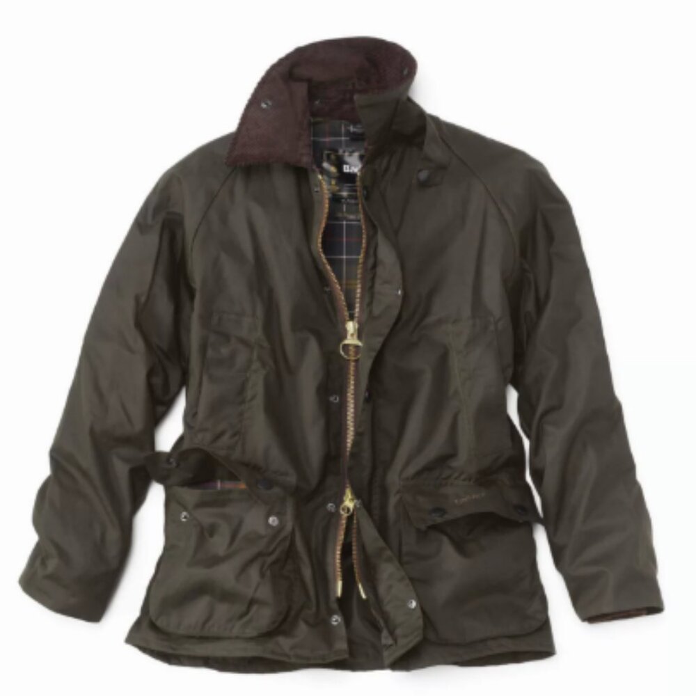 Barbour Ashby Wax Jacket - Men's Medium